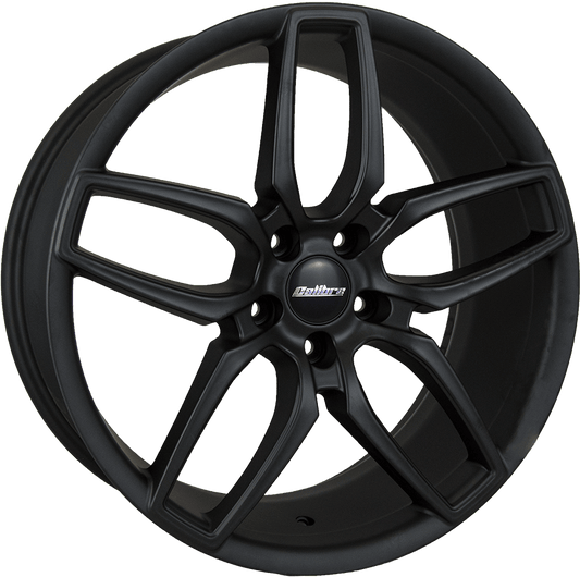 Calibre CC-U 20" 5x120 Matt Black Wheel