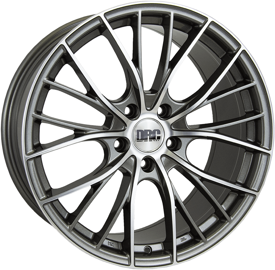 DRC DMM 19" 5x120 Gunmetal Polished Wheel