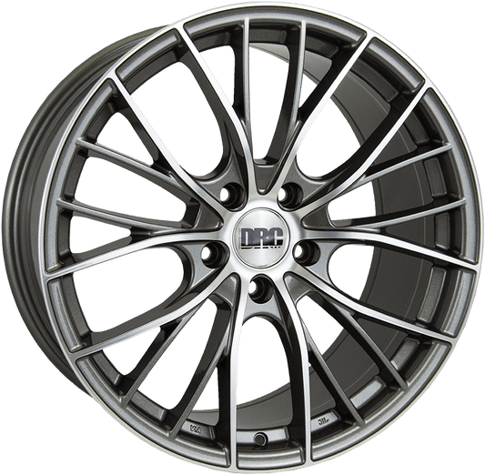 DRC DMM 19" 5x120 Gunmetal Polished Wheel