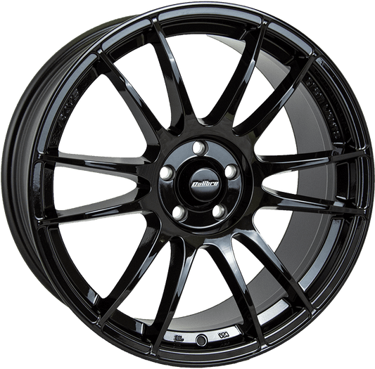 Calibre Suzuka 15" 4x100 Black Wheel