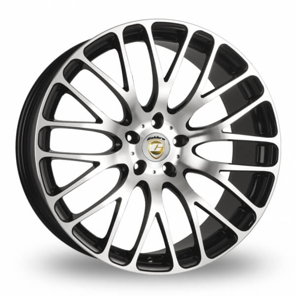 Calibre Altus 22" 5x130 Black Polished Wheel