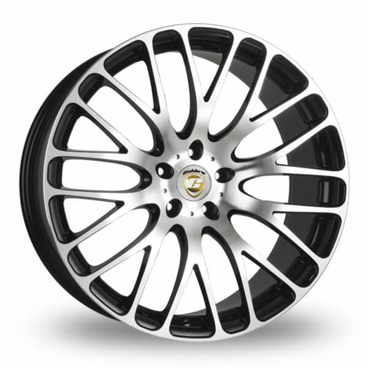 Calibre Altus 22" 5x130 Black Polished Wheel