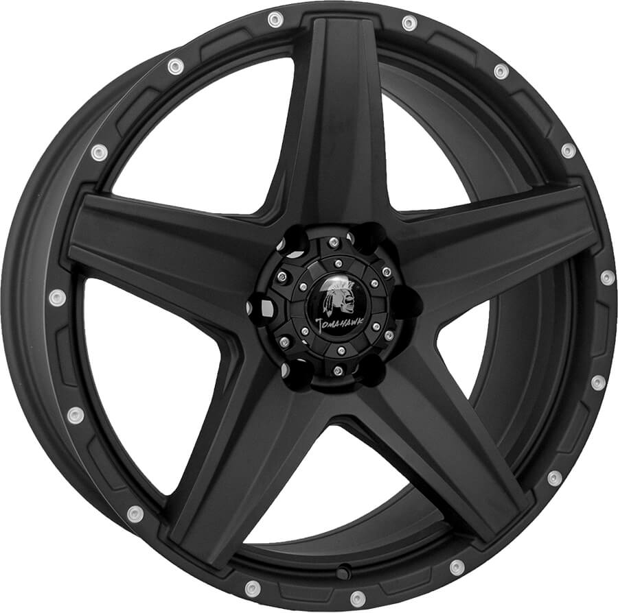 Tomahawk Apache 20" 6x139.7 Matt Black Wheel