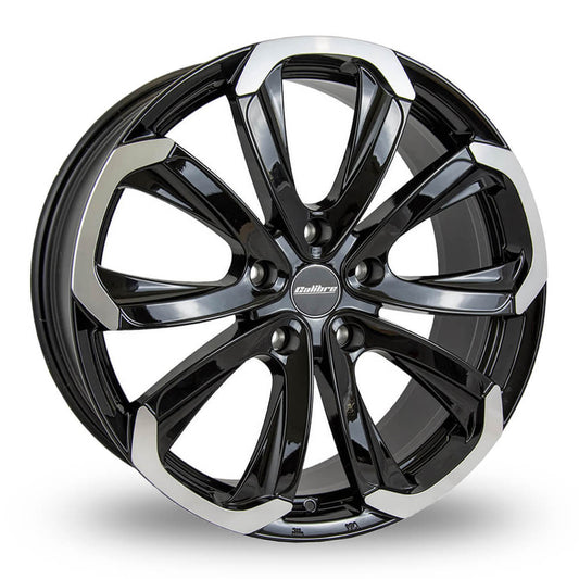 Calibre Havana 18" 5x120 Black Polished Wheel