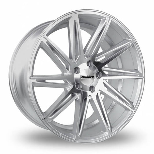 Calibre CC-A 18" 5x112 Silver Polished Face Wheel