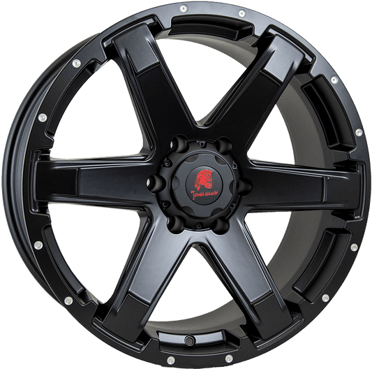 Tomahawk Chinook 20" 6x139 Matt Black Wheel