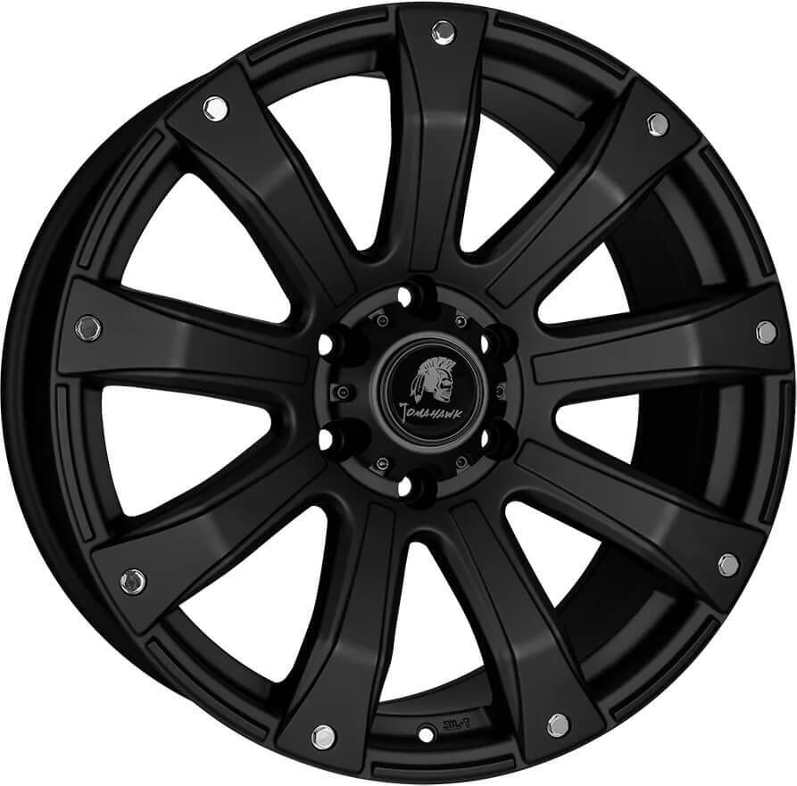 Tomahawk Ute 20" 6x139.7 Matt Black Wheel