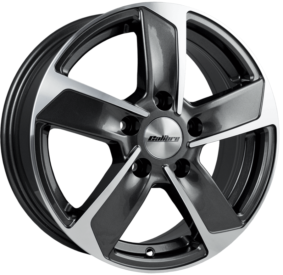 Calibre Freeway 16" 5x118 Gunmetal Polished Wheel