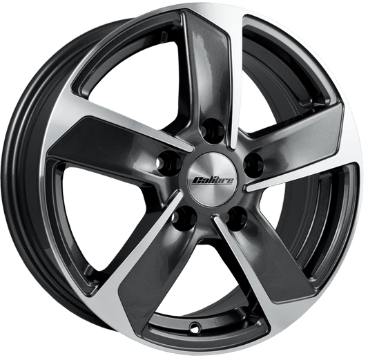 Calibre Freeway 16" 5x118 Gunmetal Polished Wheel