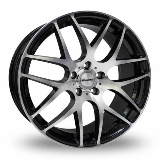 Calibre Exile-R 20" 5x120 Black Polished Wheel