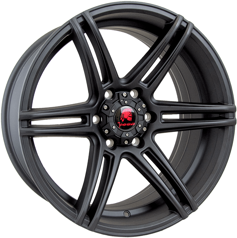 Tomahawk Navajo 20" 6x139.7 Matt Black Wheel