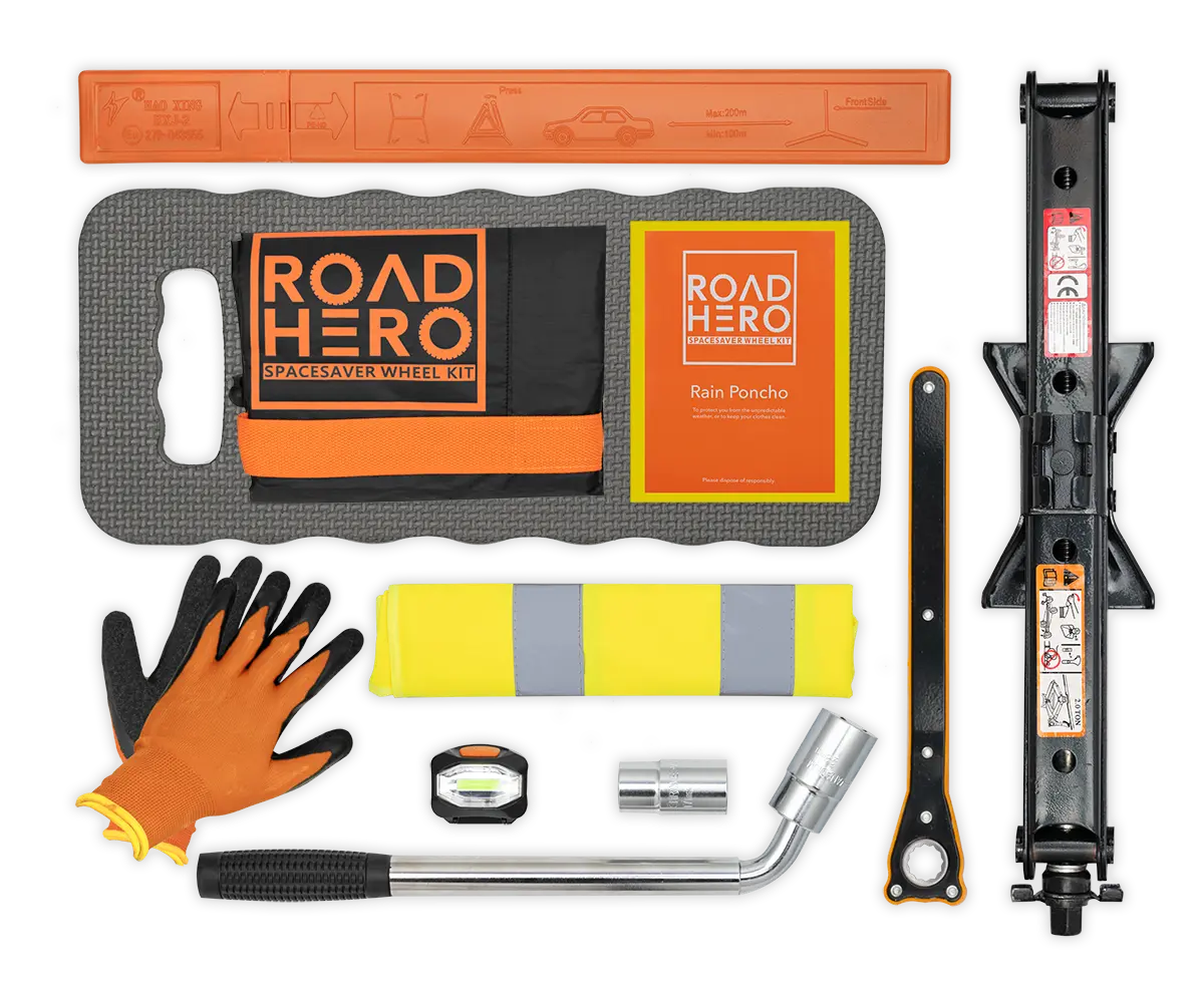 Road Hero Breakdown kit Contents