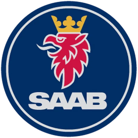 Saab motor vehicle badge logo