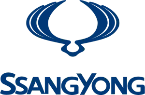 SsangYong motor vehicle badge logo