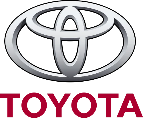 Toyota motor vehicle badge logo